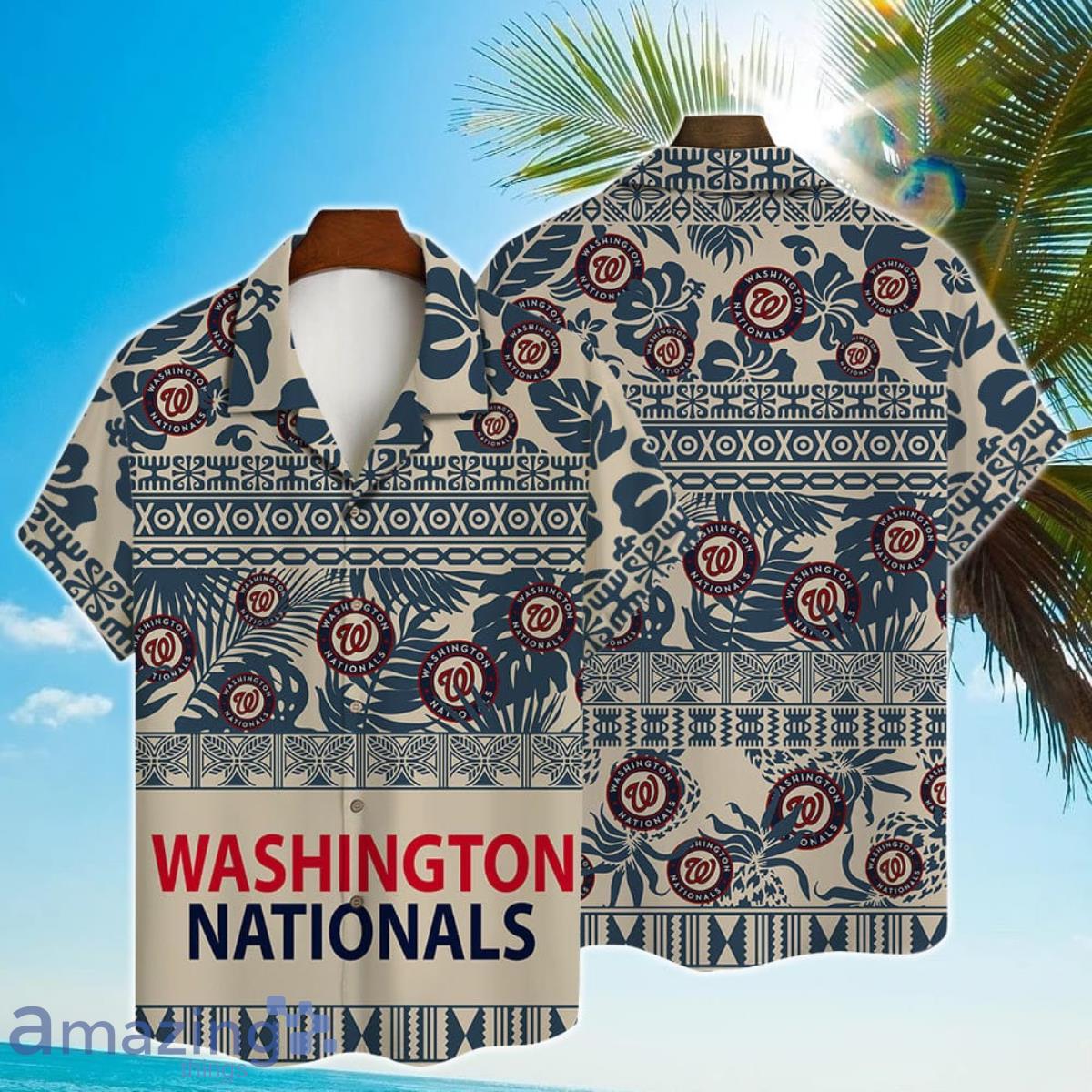 Washington Nationals MLB Personalized Hawaiian Shirt Man - T