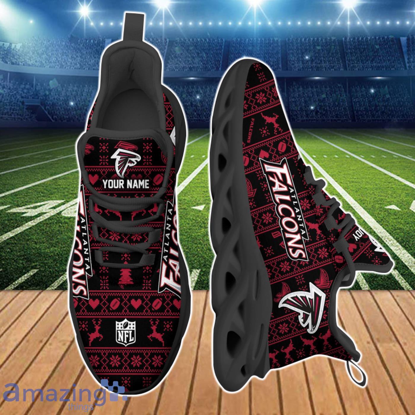 Your Signature Style Custom Name Atlanta Falcons NFL Max Soul Shoes Product Photo 2