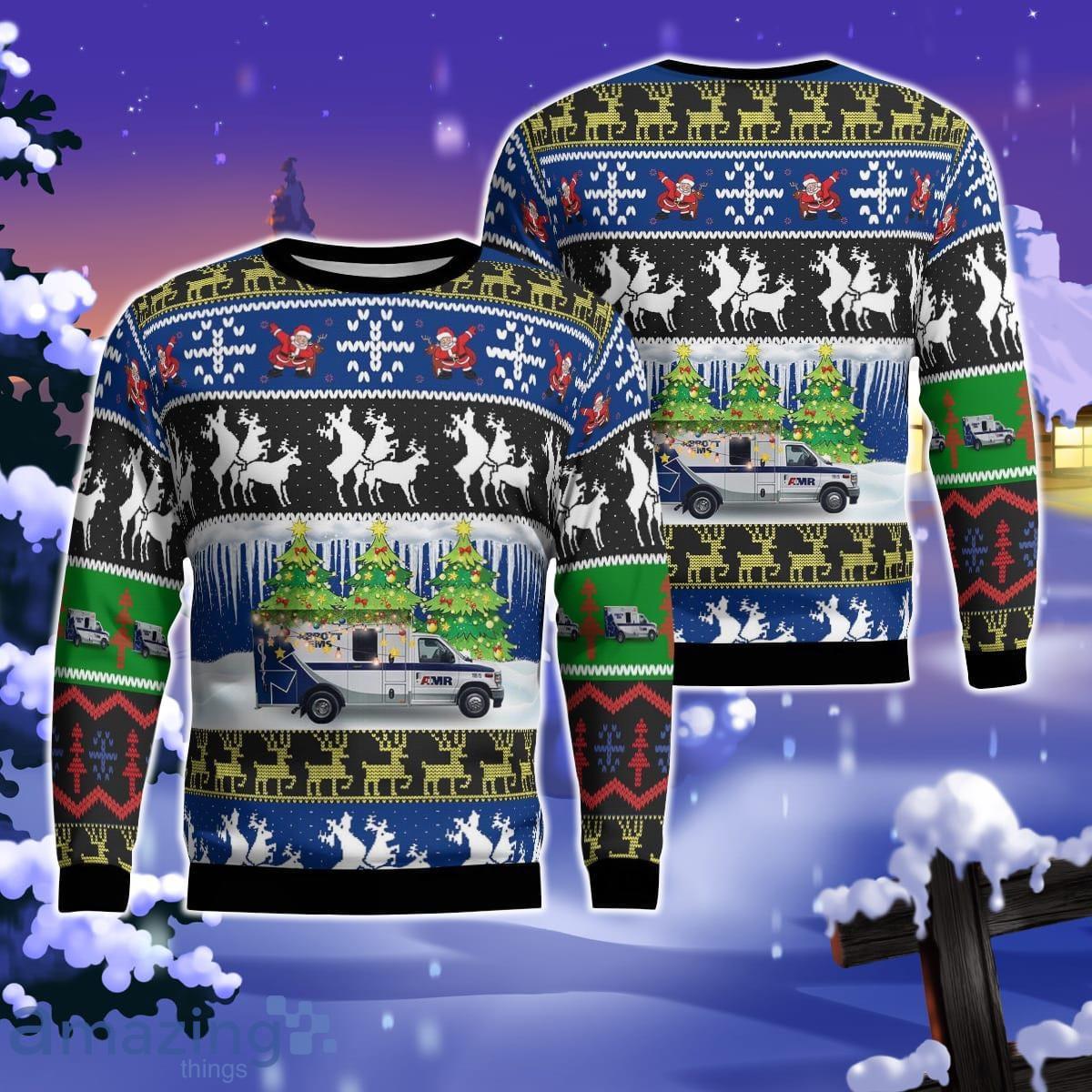 AMR of Southern Illinois AOP Ugly Sweater Gift For Christmas Product Photo 1 AMR of Southern Illinois AOP Ugly Sweater Gift For Christmas Product Photo 1