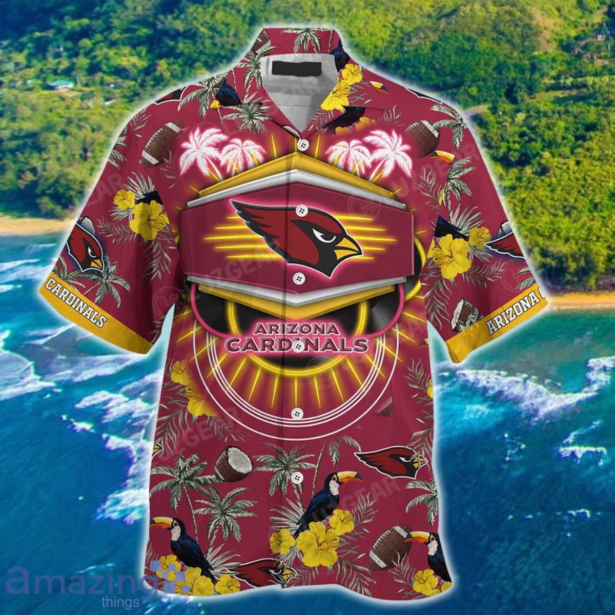 Arizona Cardinals NFL-Hawaii Shirt Short Style Hot Trending Summer