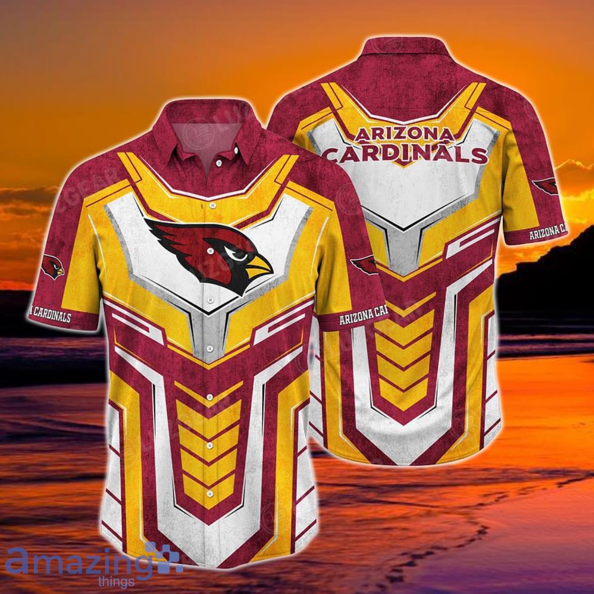 Personalized Arizona Cardinals NFL Summer Hawaiian Shirt And Shorts