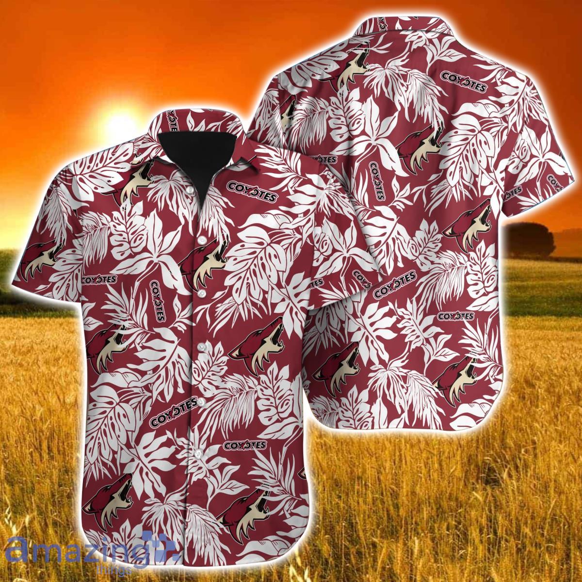 Arizona Coyotes NHL Hawaiian Shirt For Men And Women Fans Product Photo 1 Arizona Coyotes NHL Hawaiian Shirt For Men And Women Fans Product Photo 1