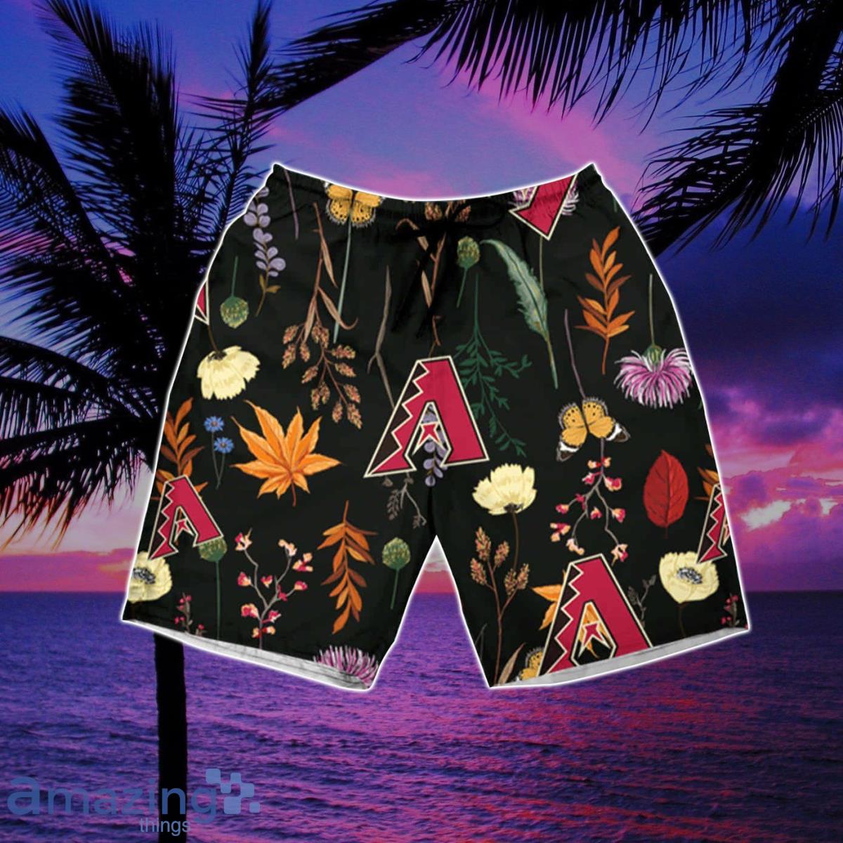 Personalized Arizona Diamondbacks Hawaii Shirt Summer Button Up