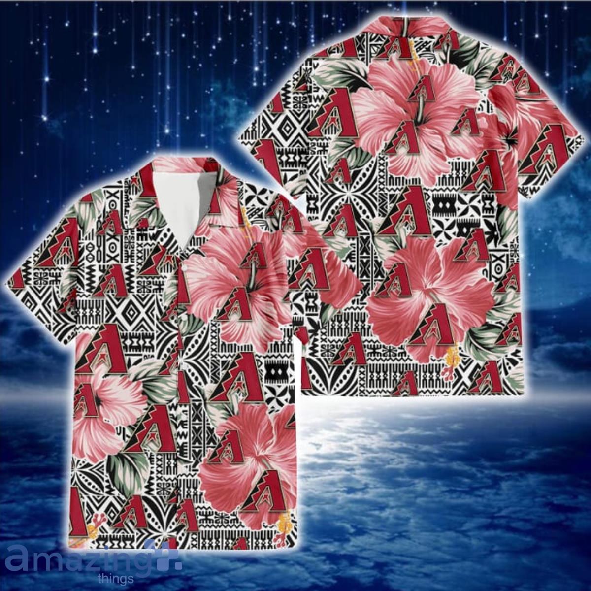 Diamondbacks Hawaiian Shirt Hibiscus Pattern Arizona Diamondbacks Gift in  2023