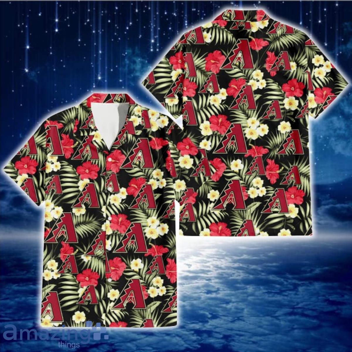 NEW FASHION 2023 Arizona Diamondbacks Hawaiian Shirt flower summer gift for  fans