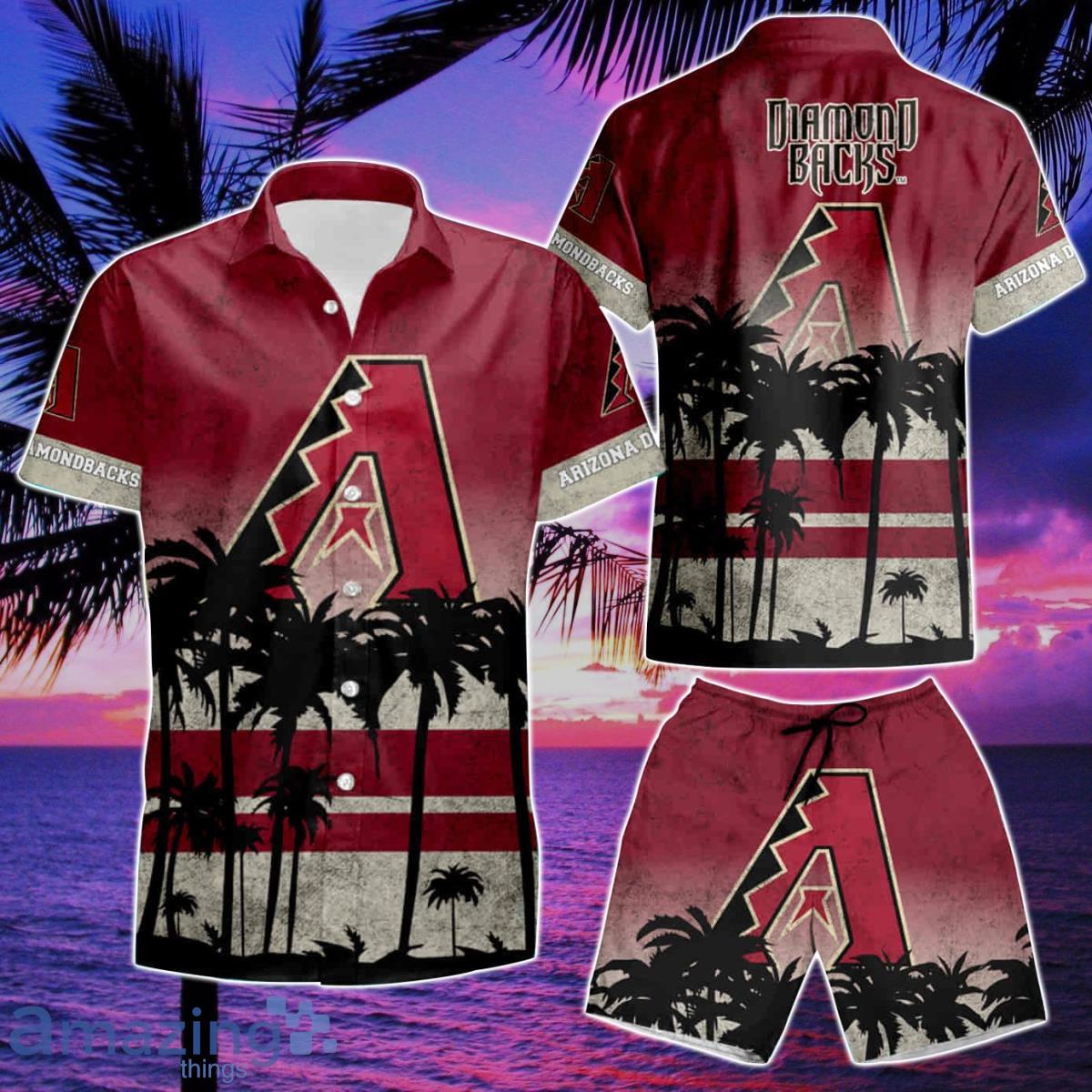 Arizona Diamondbacks Summer Hawaiian Shirt And Short Product Photo 2