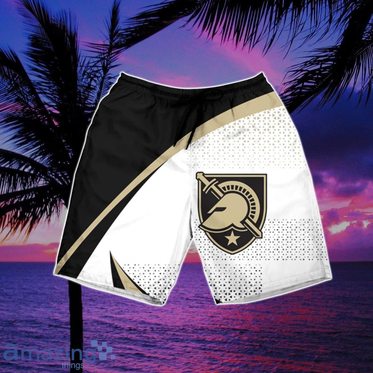 Army Black Knights 249 Jersey 2023 Summer Beach Hawaiian Shirt And Short image Army Black Knights 249 Jersey 2023 Summer Beach Hawaiian Shirt And Short Product Photo 3
