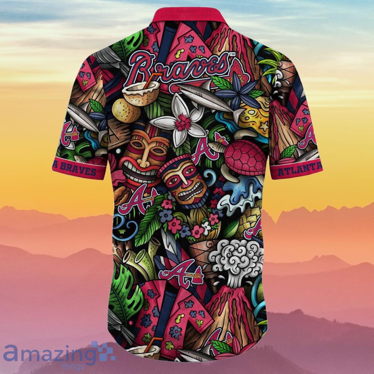 Atlanta Braves MLB Flower Hawaiian Shirt Best Gift For Men And Women Fans -  Freedomdesign