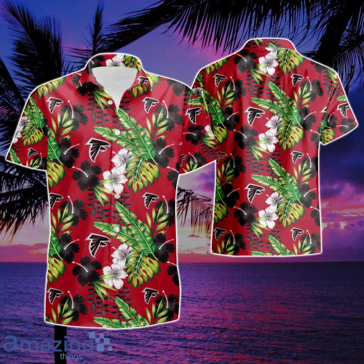 Atlanta Falcons NFL Logo Combo Hawaiian Shirt And Short Summer For