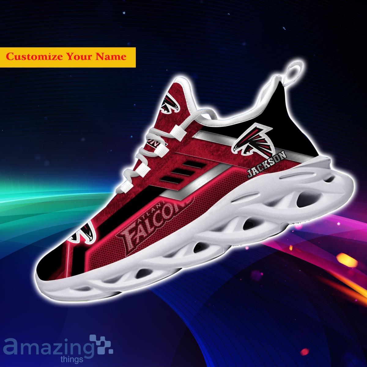 Atlanta Falcons NFL Custom Name Max Soul Shoes Impressive Gift For Men Women Fans image Atlanta Falcons NFL Custom Name Max Soul Shoes Impressive Gift For Men Women Fans Product Photo 3