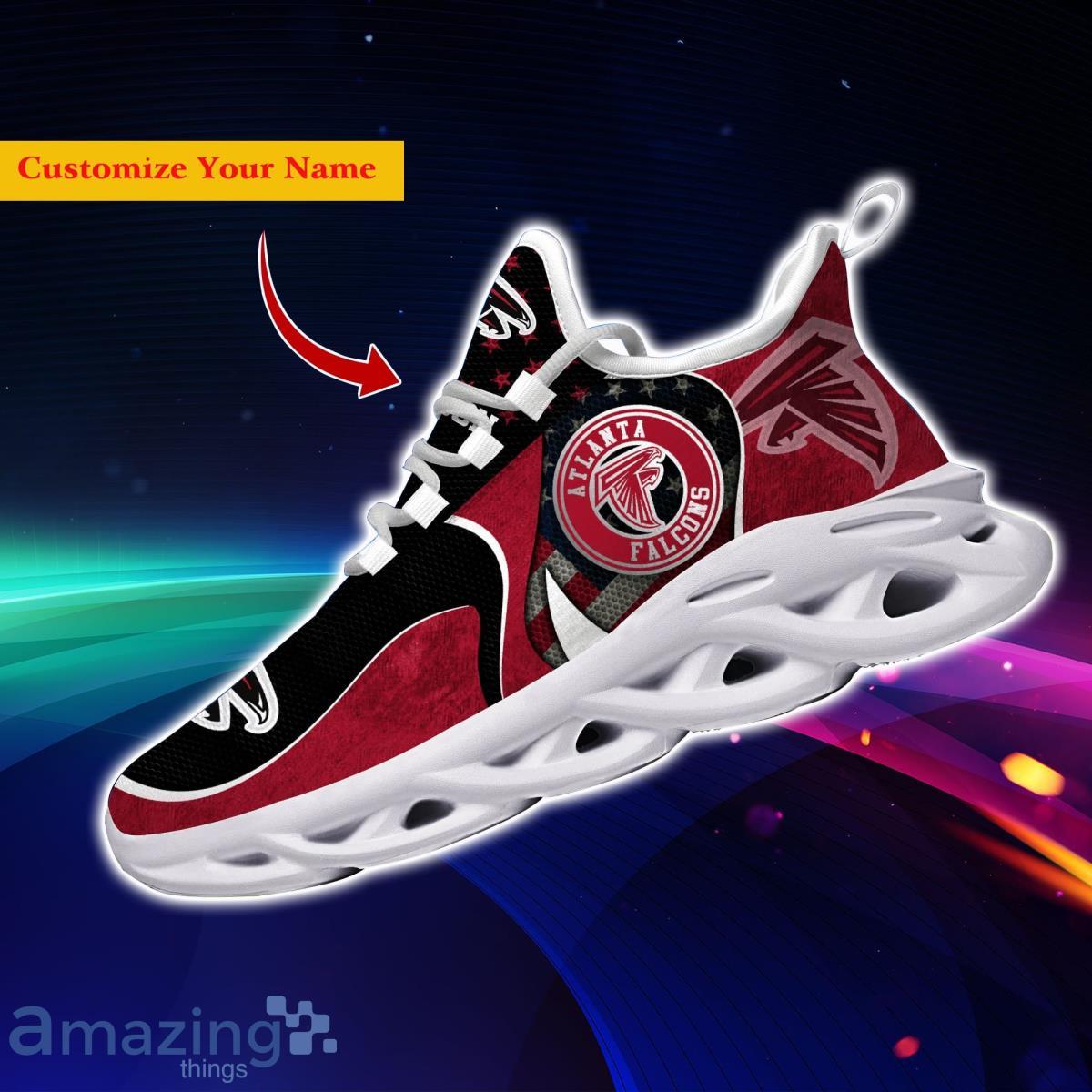 Atlanta Falcons NFL Custom Name Max Soul Shoes Special Gift For Men Women Fans image Atlanta Falcons NFL Custom Name Max Soul Shoes Special Gift For Men Women Fans Product Photo 3