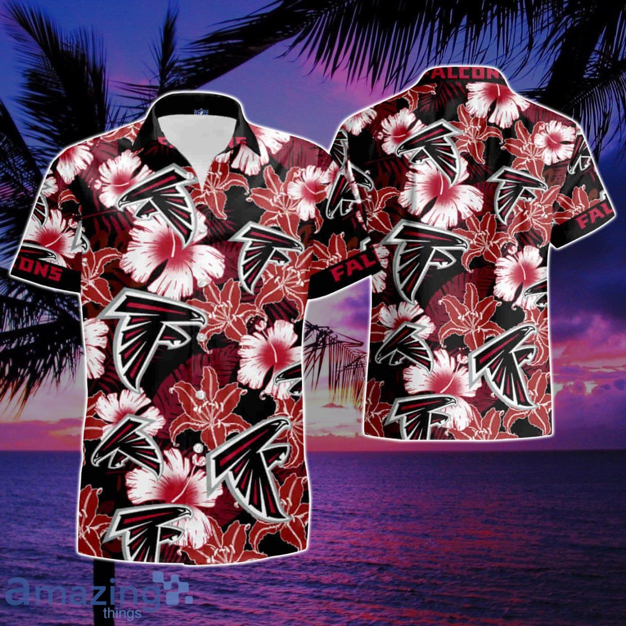 atlanta falcons hawaiian shirt