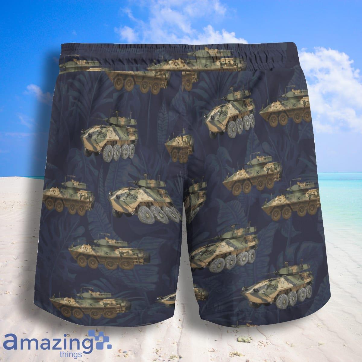 Australian Army Hawaiian Shirt And Shorts Great Style For Men image Australian Army Hawaiian Shirt And Shorts Great Style For Men Product Photo 3