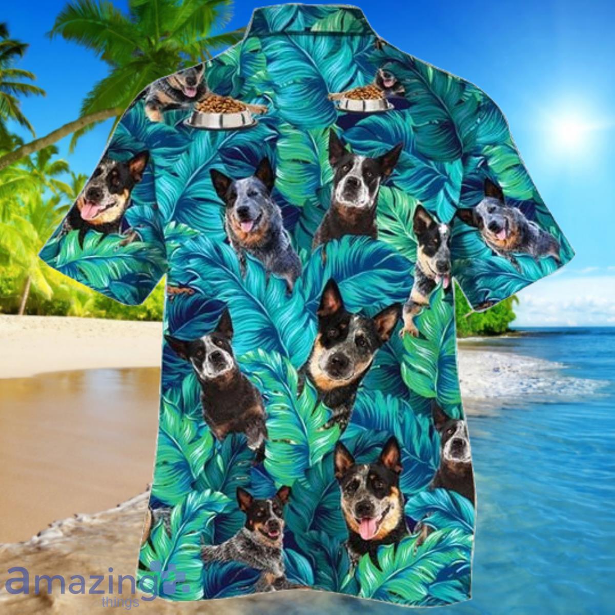 Australian Cattle Dog Lovers Hawaiian Shirt For Men And Women image Australian Cattle Dog Lovers Hawaiian Shirt For Men And Women Product Photo 2