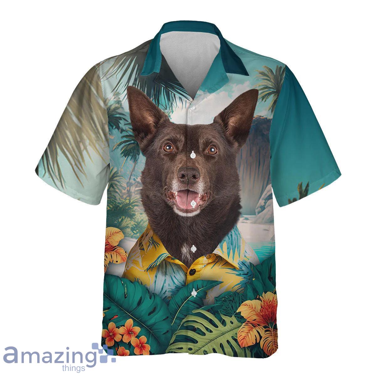 Australian Kelpie All Print 3D Hawaiian Shirt For Men Women image Australian Kelpie All Print 3D Hawaiian Shirt For Men Women Product Photo 2