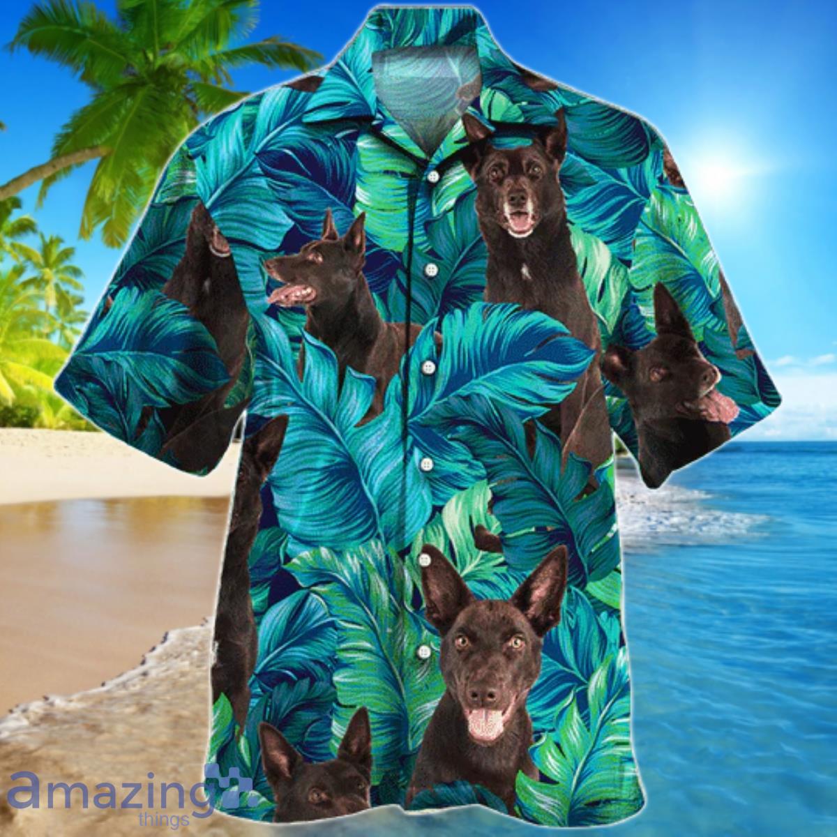 Australian Kelpie Dog Lovers Hawaiian Shirt For Men And Women Product Photo 1