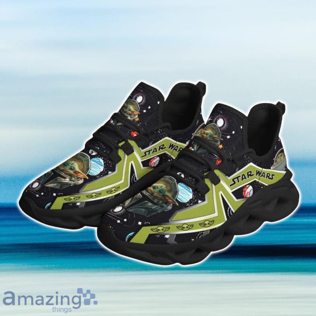 Baby Yoda Star Wars Max Soul Shoes Sneaker image Baby Yoda Star Wars Max Soul Shoes Sneaker Product Photo 2