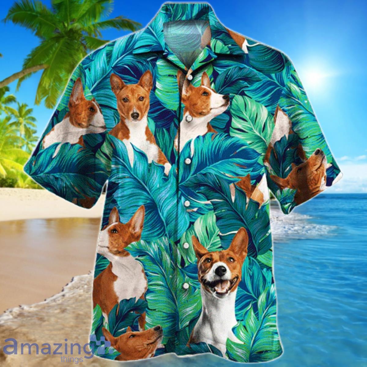 Basenji Dog Lovers Hawaiian Shirt For Men And Women Product Photo 1