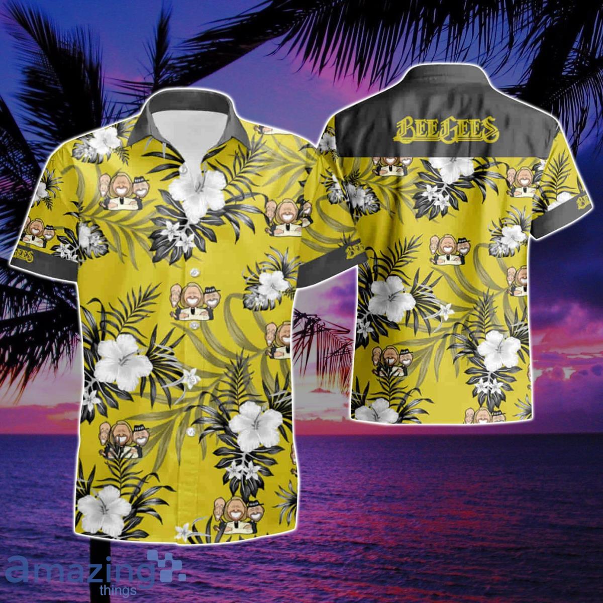 Bee Gees Summer Hawaiian Shirt And Short Product Photo 1 Bee Gees Summer Hawaiian Shirt And Short Product Photo 1