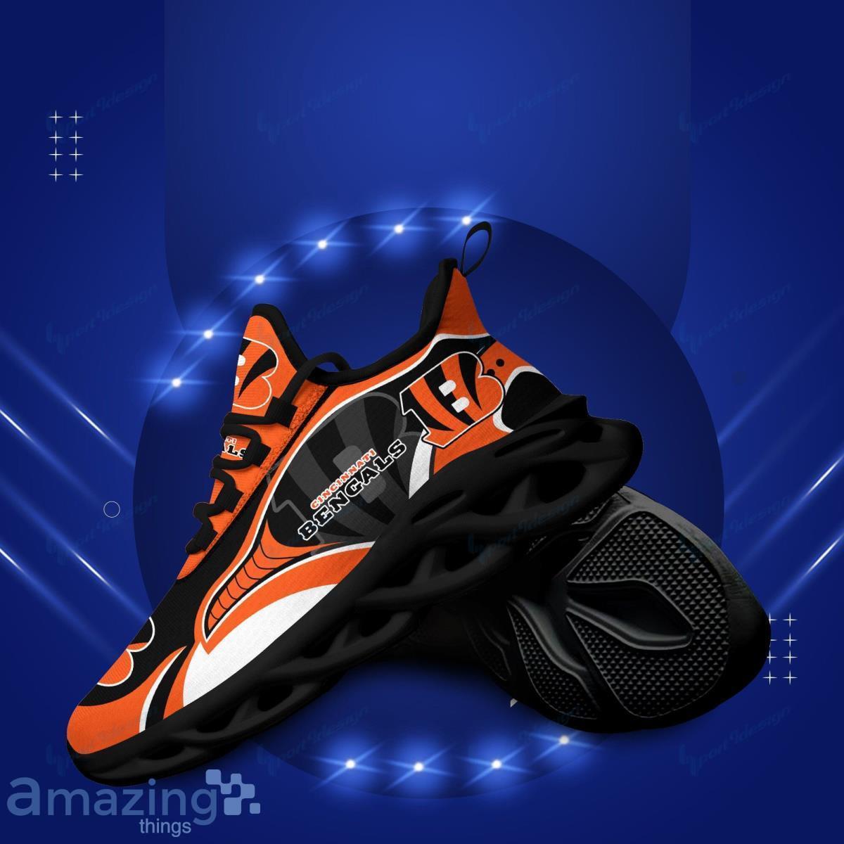 Bengals Football Team Max Soul Shoes Running Sneakers Best Gift For Real  Fans