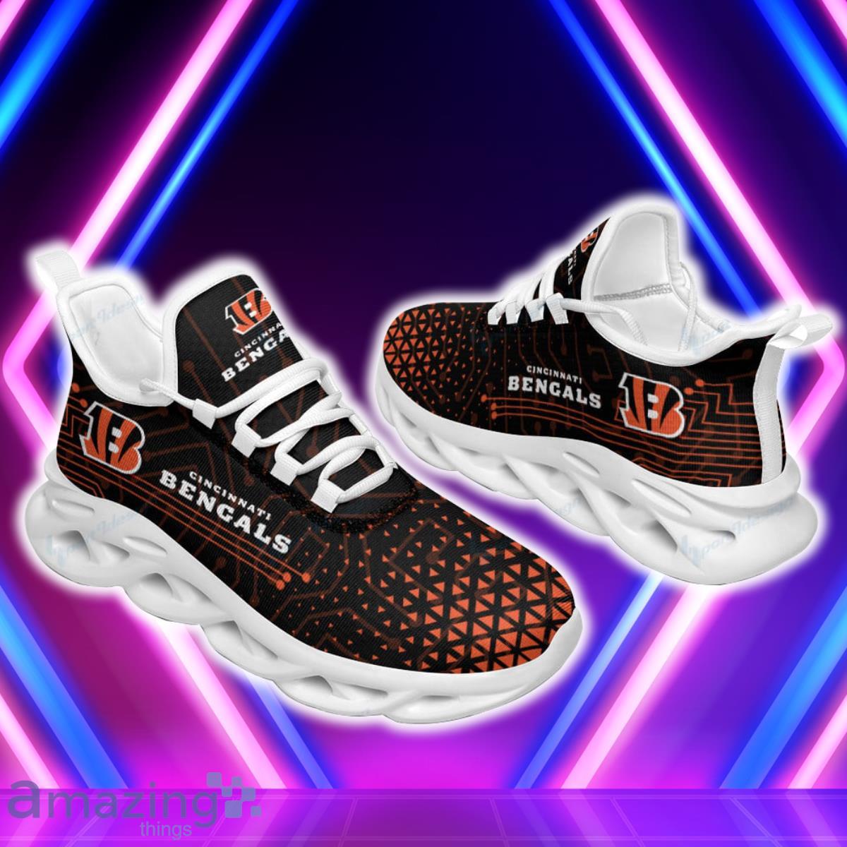 Cincinnati Bengals Sneakers High Top Shoes Fan Gift