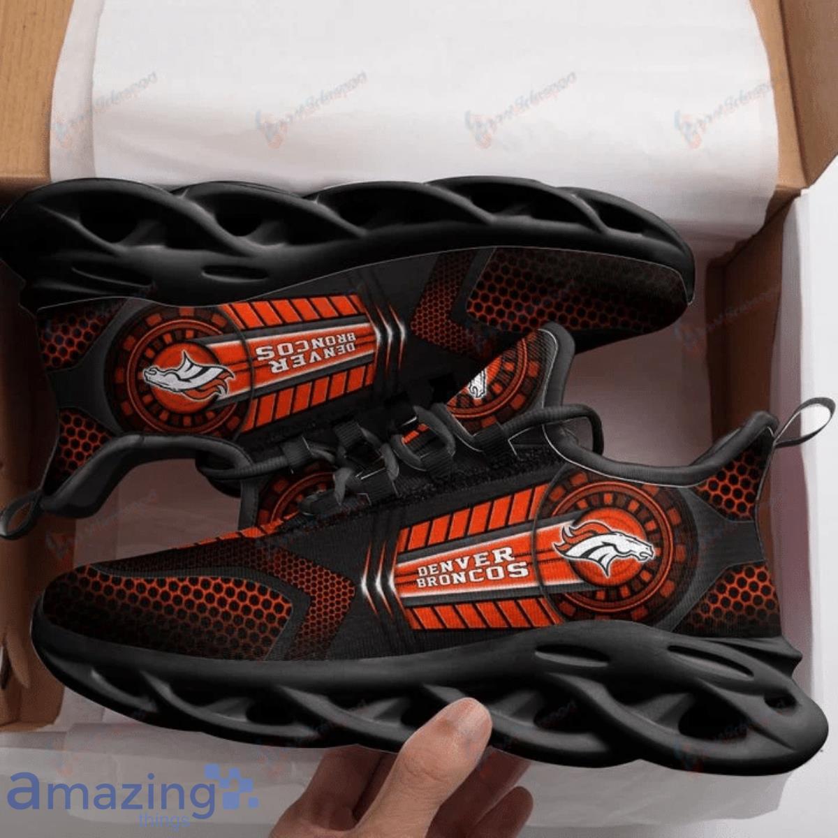 Broncos Football Team Max Soul Shoes Running Sneakers Best Gift For Men  Women Fans