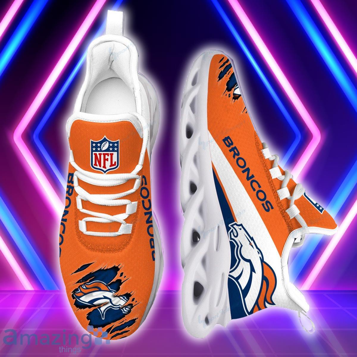 Denver Broncos NFL New Trendy Max Soul Sneaker For Men And Women Sports  Shoes Fans Gift