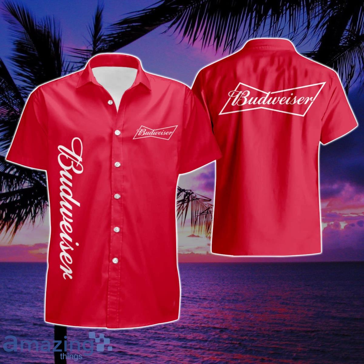 Budweiser 2023 Summer Hawaiian Shirt And Short Product Photo 1