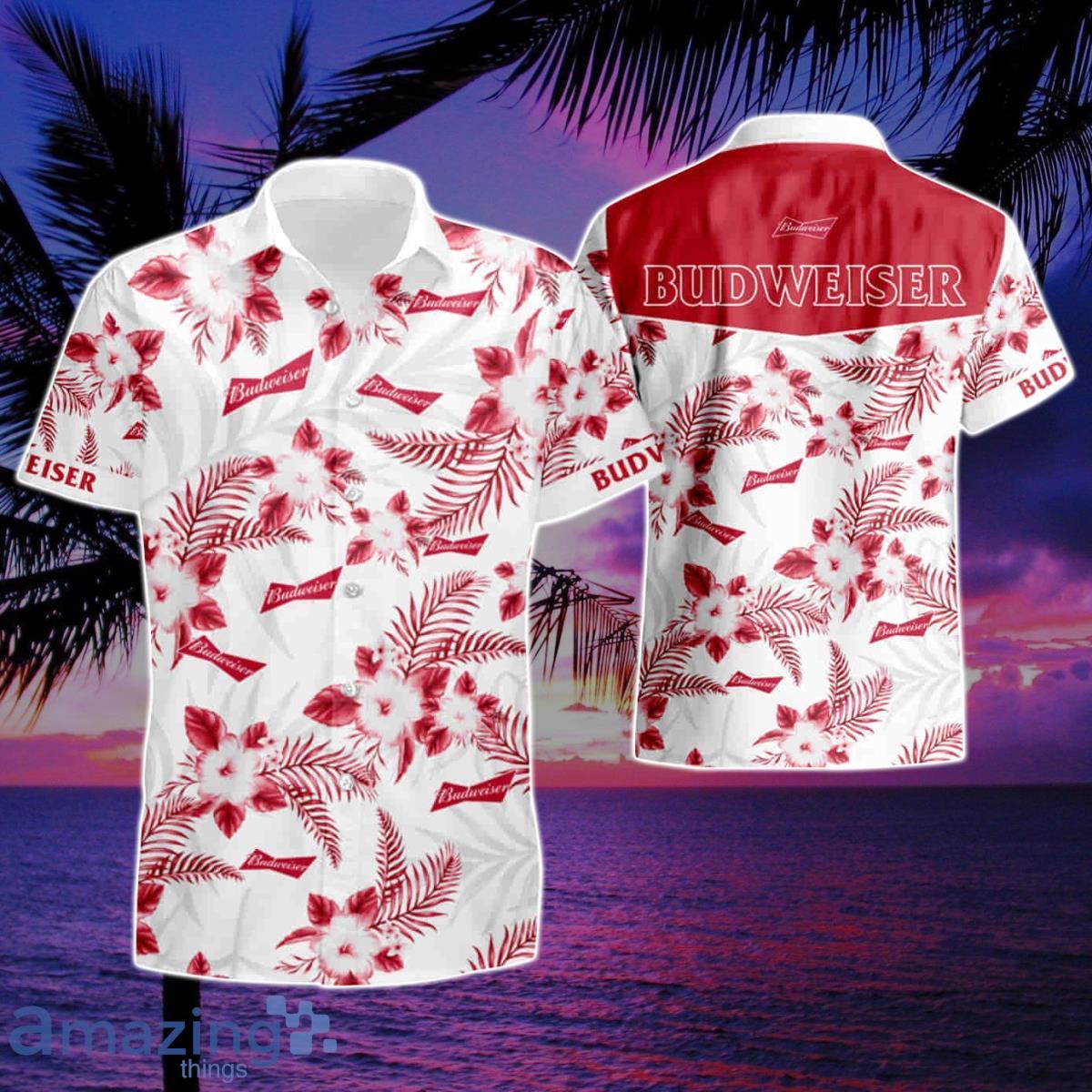Budweiser Summer Hawaiian Shirt And Short Product Photo 1