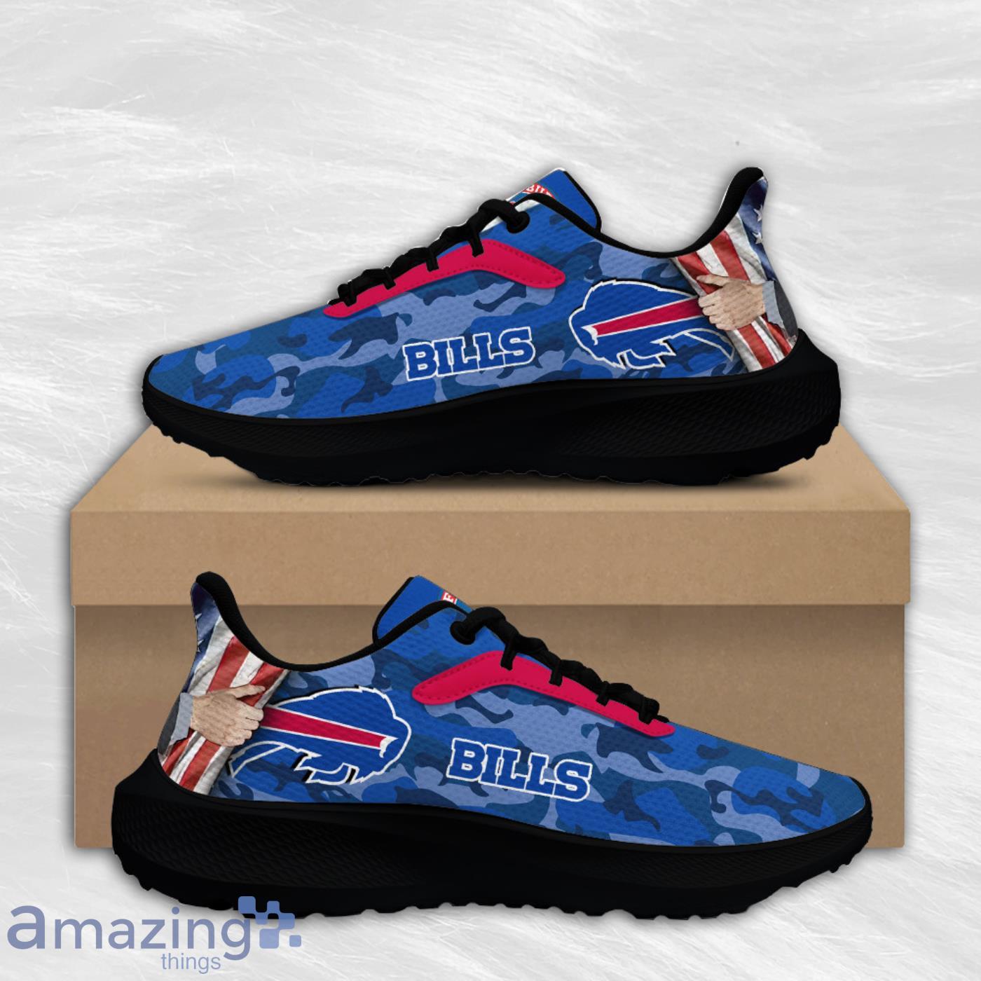 Buffalo Bills Air Mesh Running Shoes Unique Gift For Fans Of Sport Team Product Photo 2