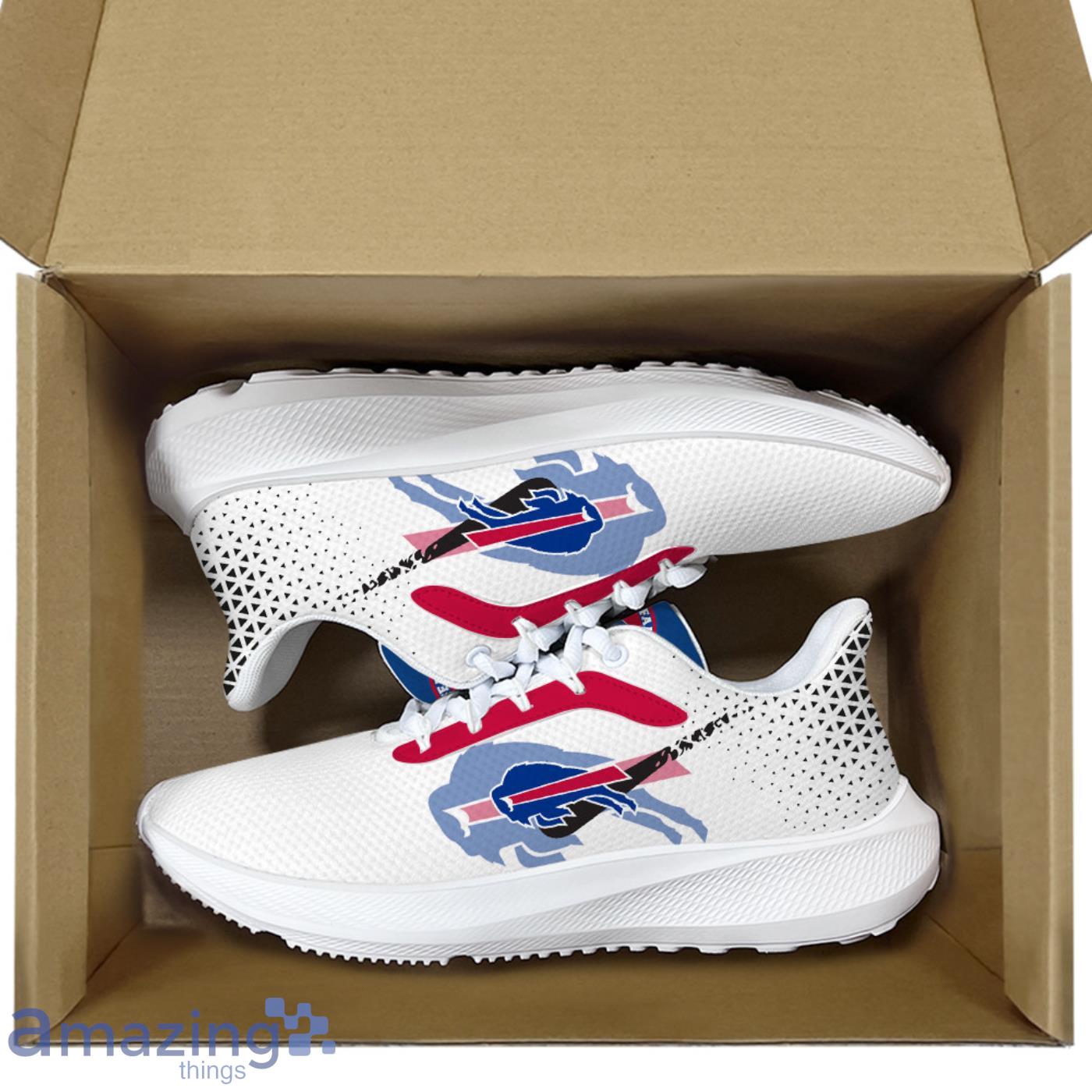 Buffalo Bills Football Air Mesh Running Shoes Sport Team For Men And Women Product Photo 2
