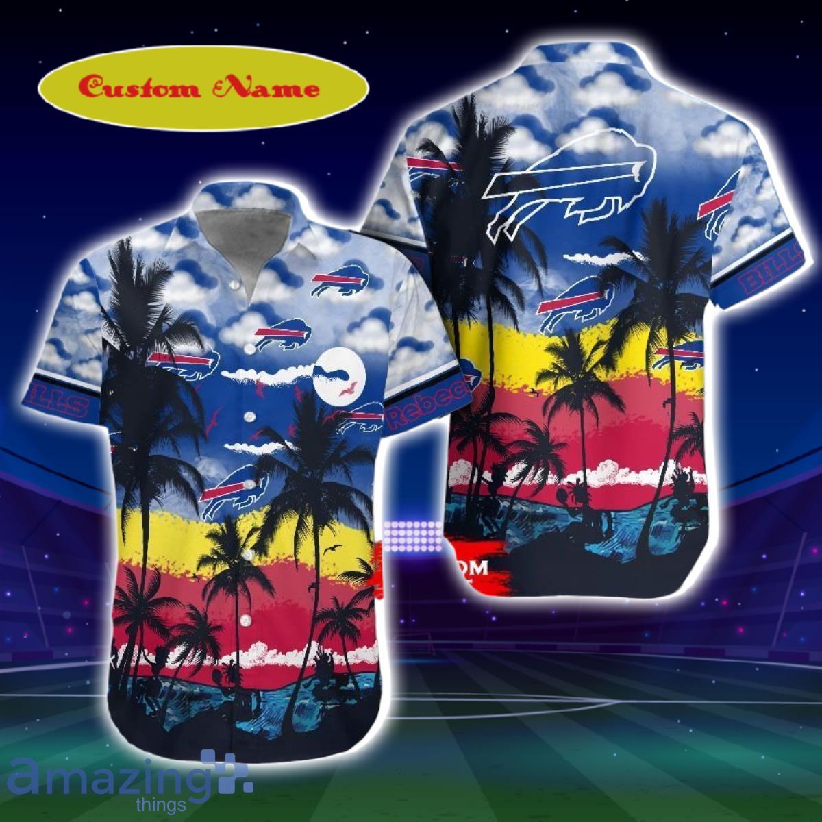 Buffalo Bills NFL Custom Name Hawaiin Shirt Best Design For Fans