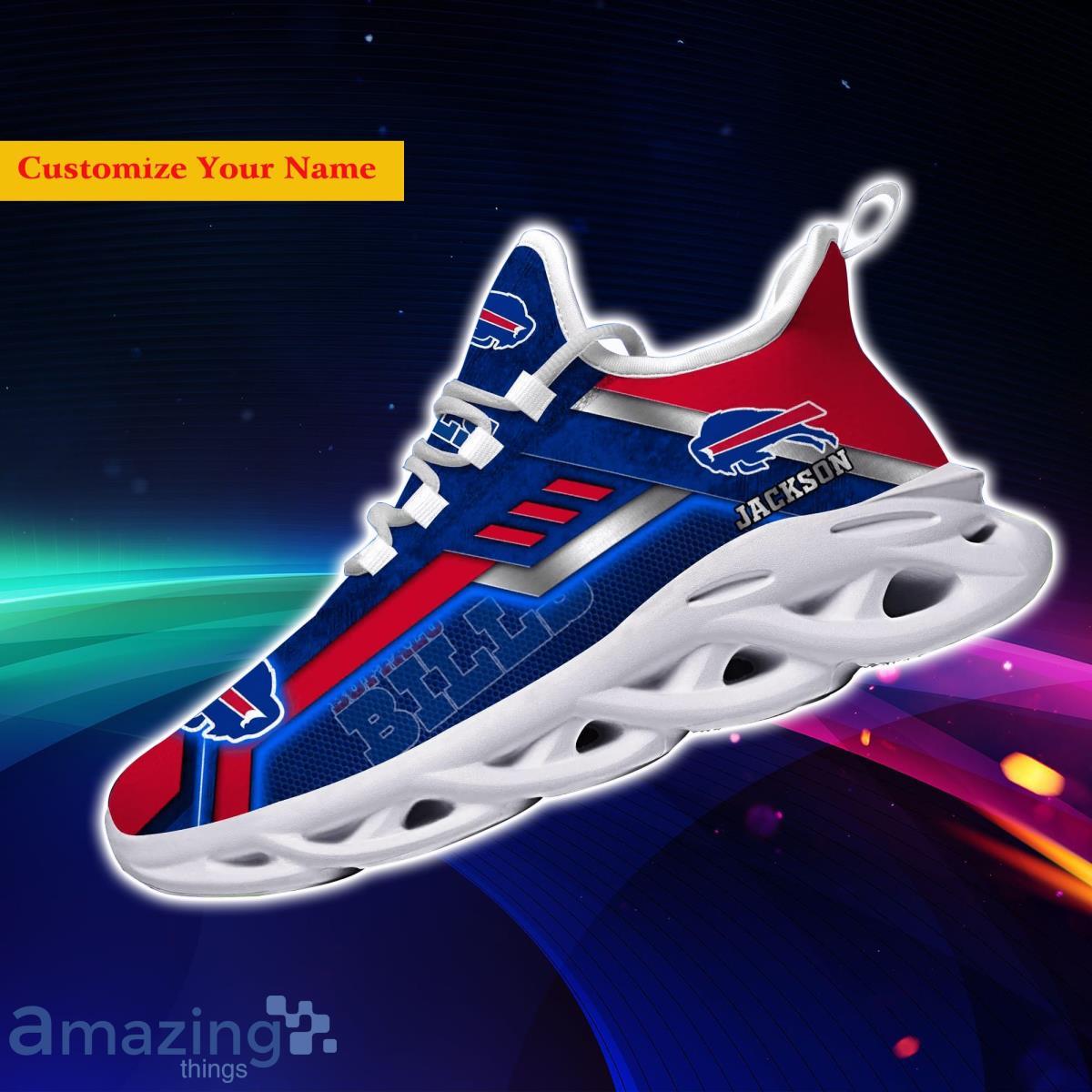 Buffalo Bills NFL Max Soul Shoes Custom Name For Men Women