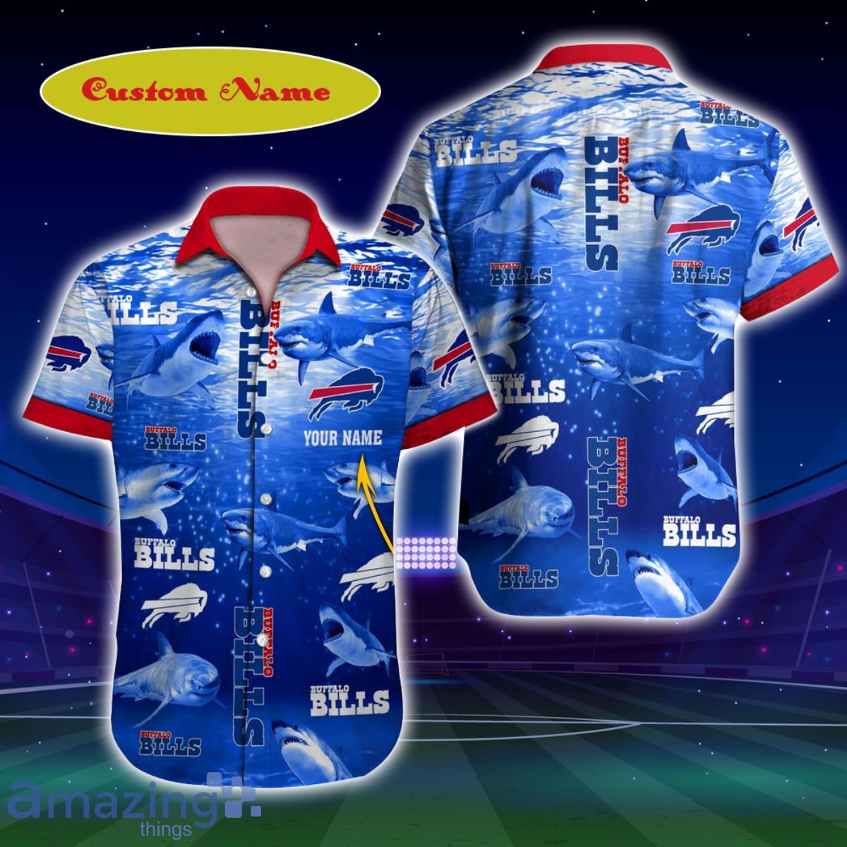 Buffalo Bills NFL Football Custom Name Hawaiian Shirt For Men And