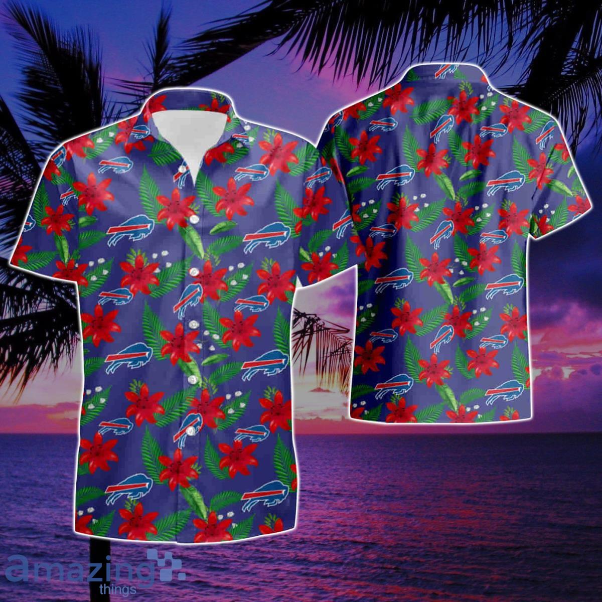 Buffalo Bills Summer Beach Hawaiian Shirt And Short Product Photo 1
