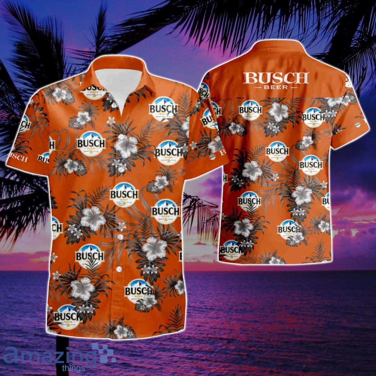 Busch Light Hawaiian Shirt