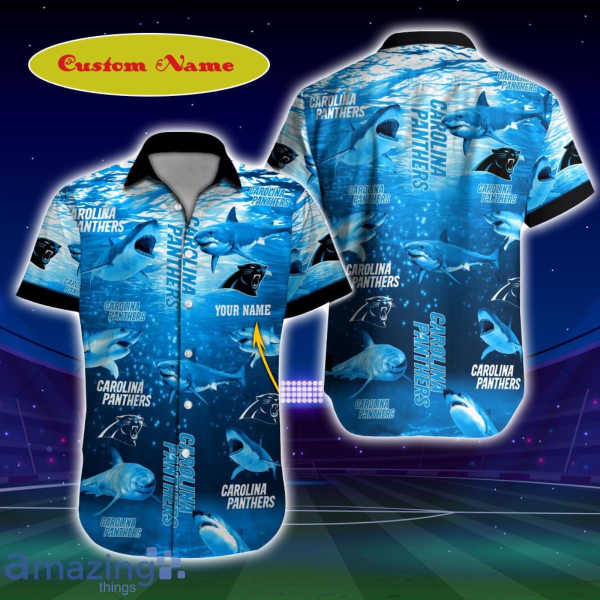 Carolina Panthers NFL Football Custom Name Hawaiian Shirt For Men And Women Big Gift For Loyal Fans Product Photo 1