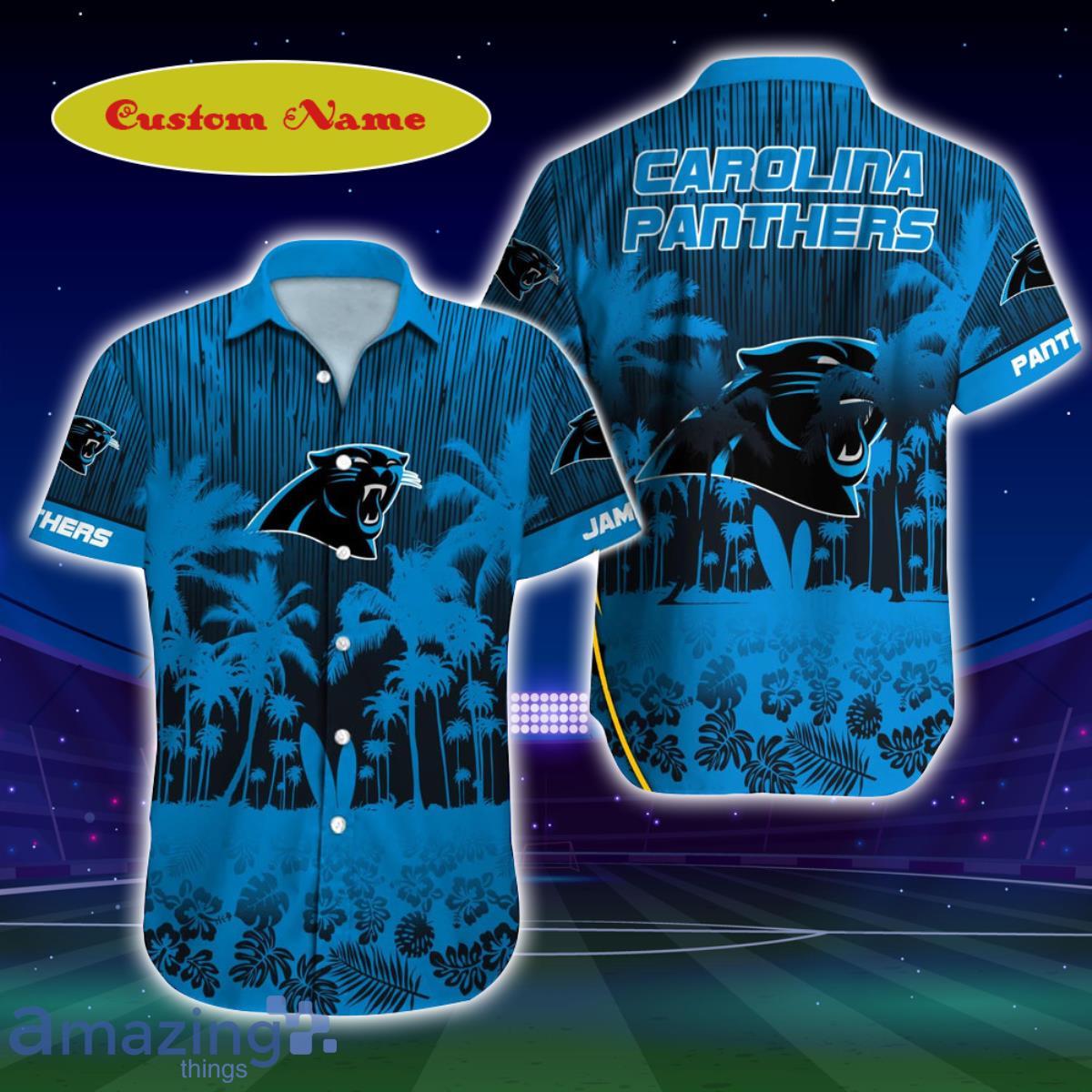 Carolina Panthers NFL Football Custom Name Hawaiian Shirt For Men And Women Gift For True Fans Product Photo 1