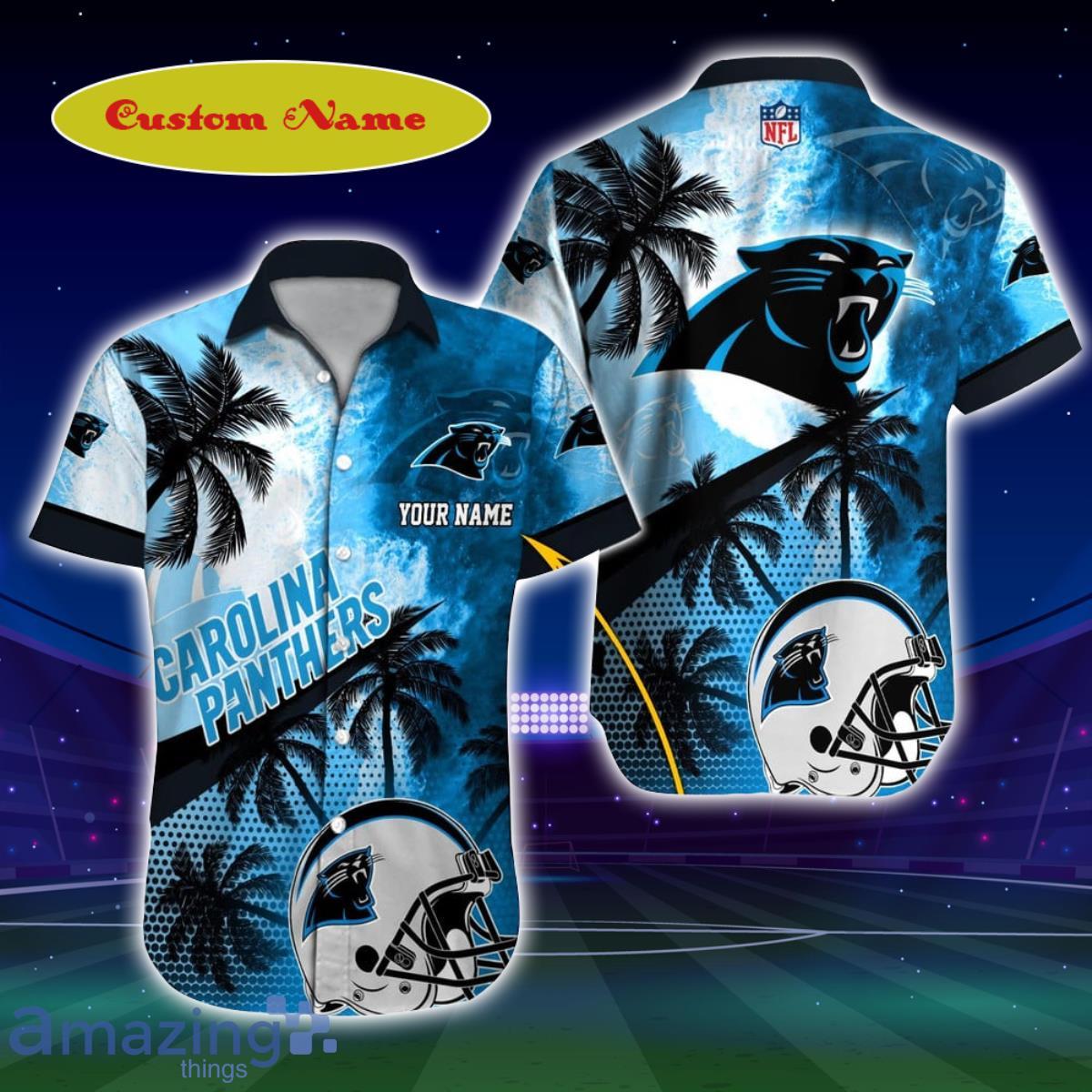 Carolina Panthers NFL Football Custom Name Hawaiian Shirt For Men And Women Special Gift For Real Fans Product Photo 1
