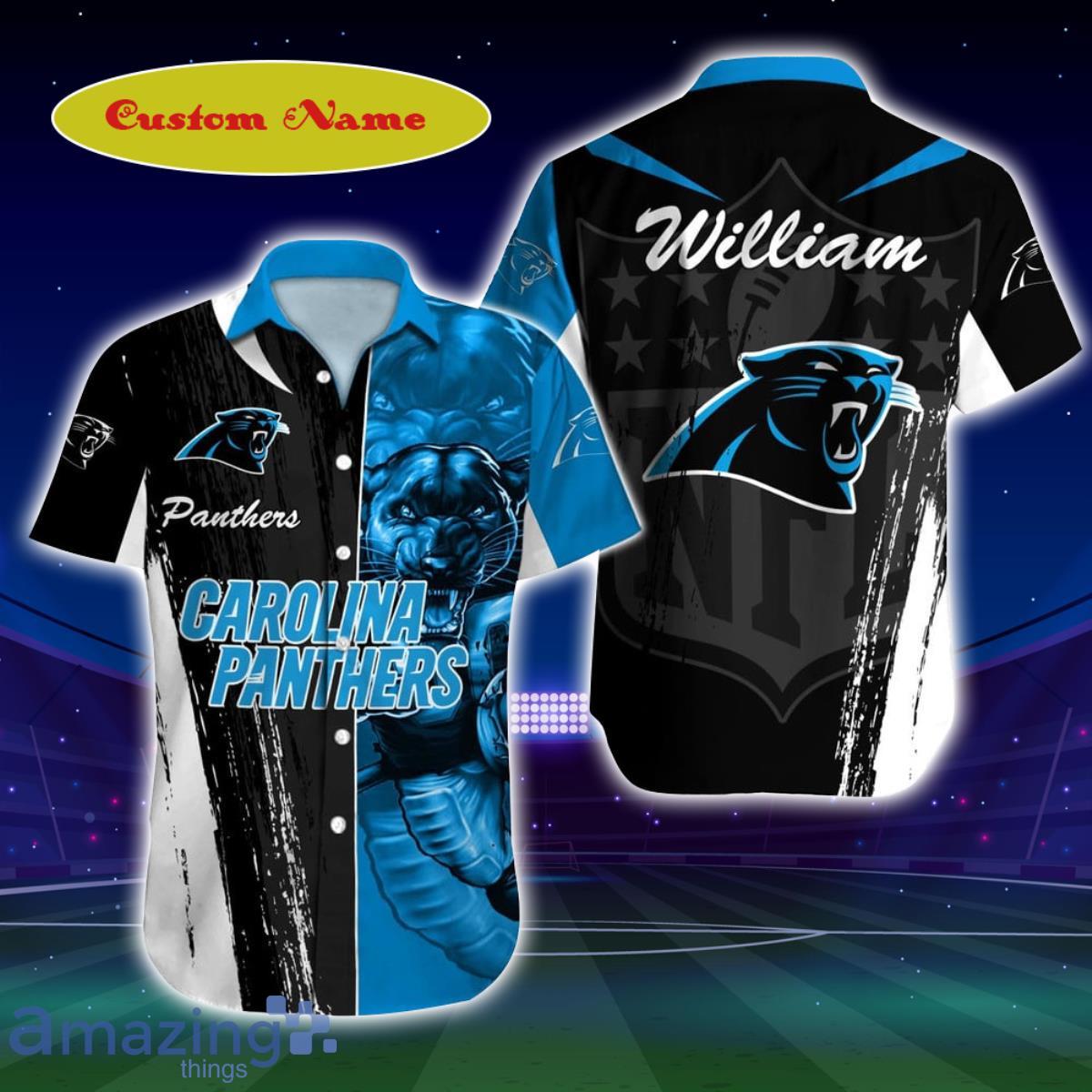 Carolina Panthers NFL Football Custom Name Hawaiian Shirt For Men And Women Style Gift For Fan Product Photo 1
