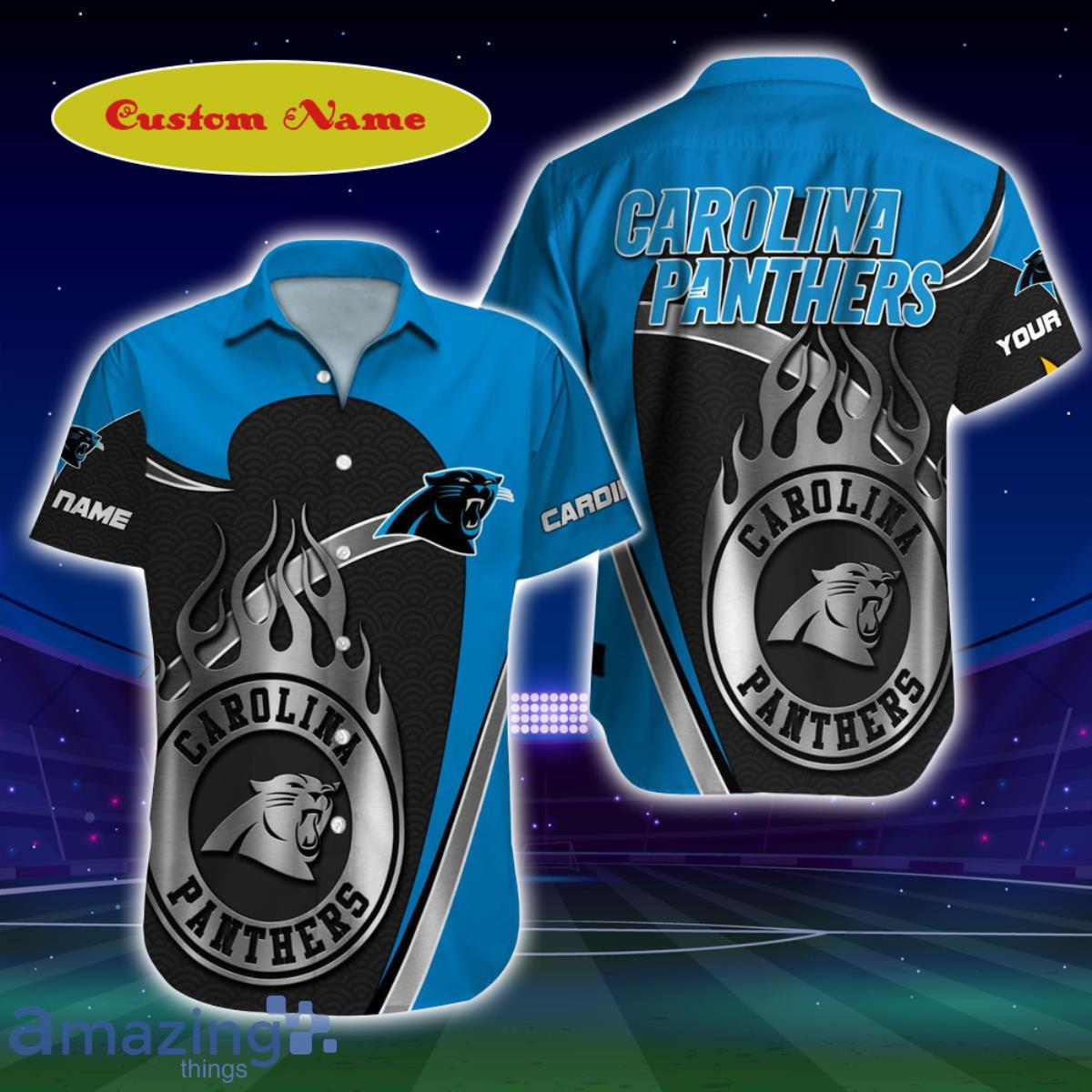 Carolina Panthers NFL Football Custom Name Hawaiian Shirt For Men And Women Unique Gift For Real Fans Product Photo 1