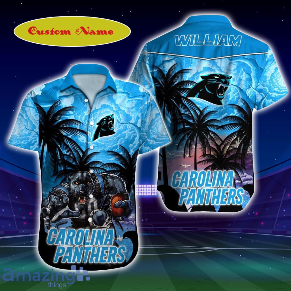 Carolina Panthers NFL Custom Name Hawaiian Shirt For Men And Women