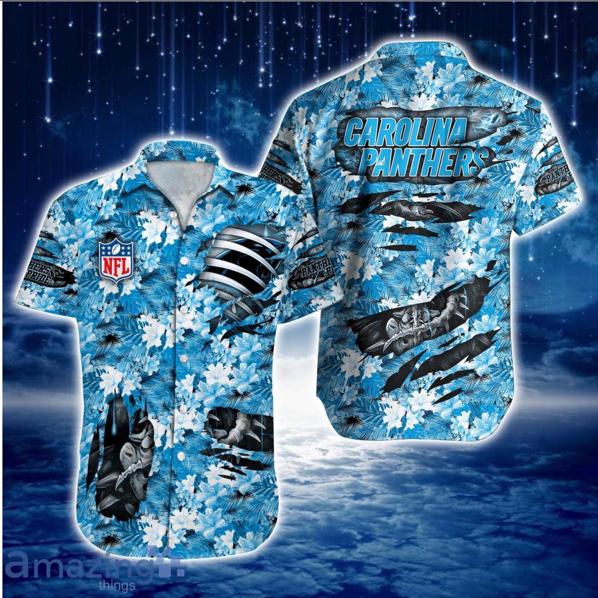 Carolina Panthers NFL Hawaiian Shirt Aloha Shirt Great Gift For Fans Product Photo 1