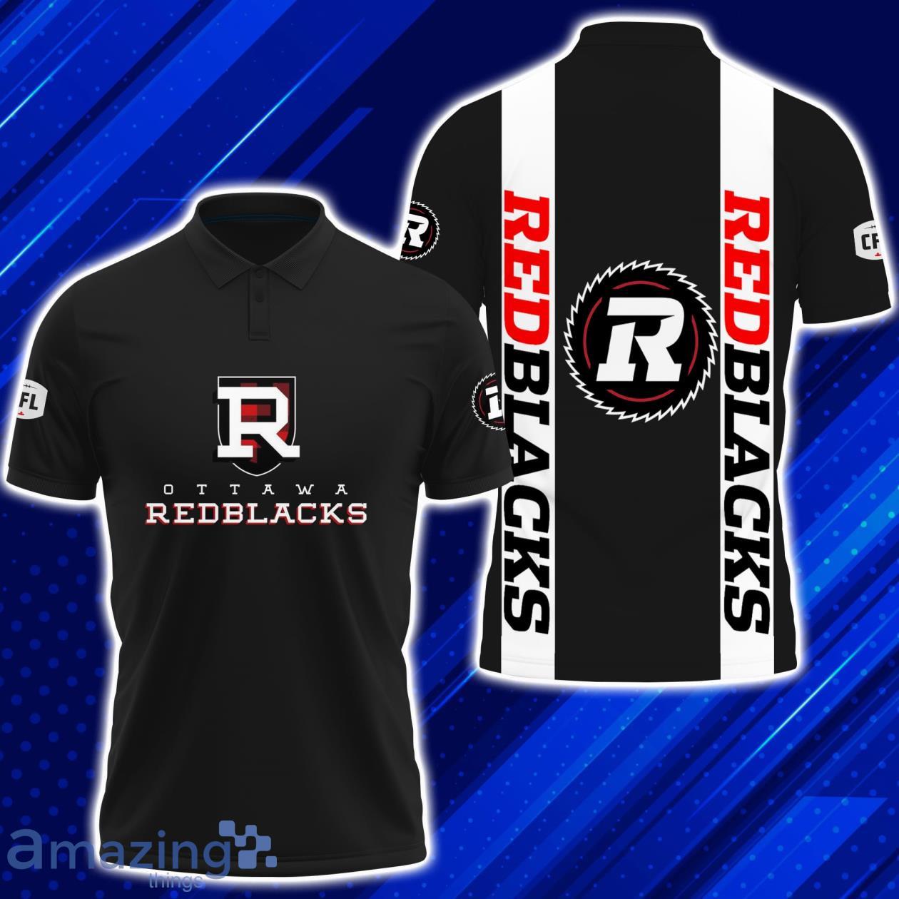 CFL Ottawa Redblacks 2023 Polo Shirt Product Photo 1