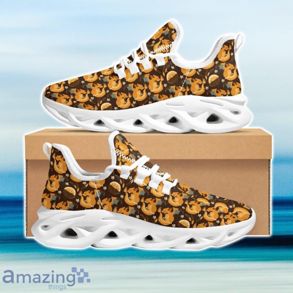 Charizard Pokemon Art Max Soul Shoes Sneaker For Men Women image Charizard Pokemon Art Max Soul Shoes Sneaker For Men Women Product Photo 3