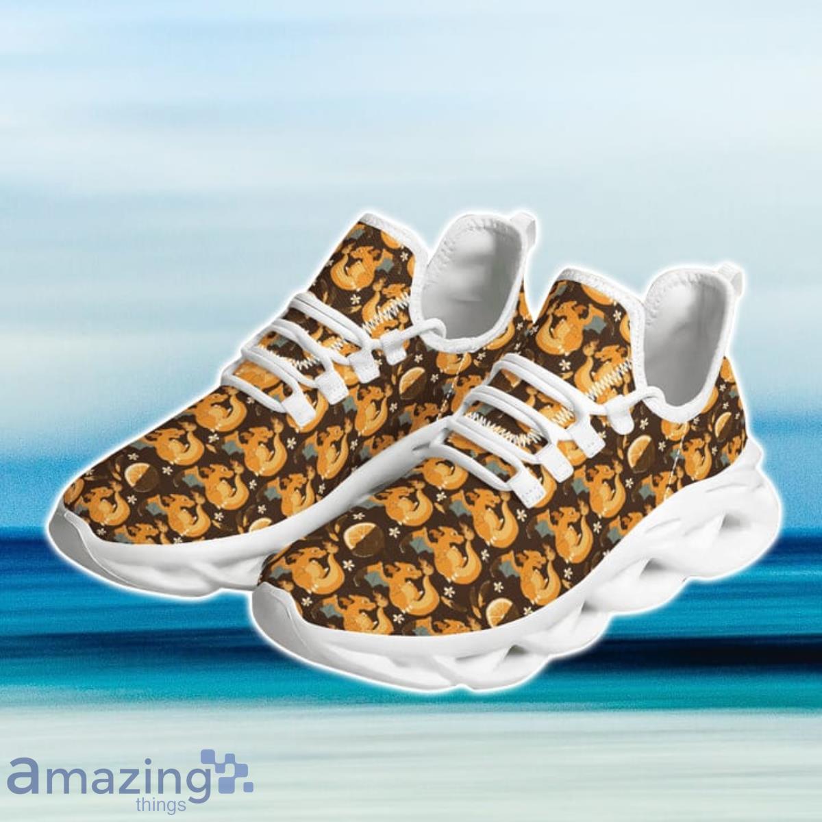 Charizard Pokemon Art Max Soul Shoes Sneaker For Men Women image Charizard Pokemon Art Max Soul Shoes Sneaker For Men Women Product Photo 4