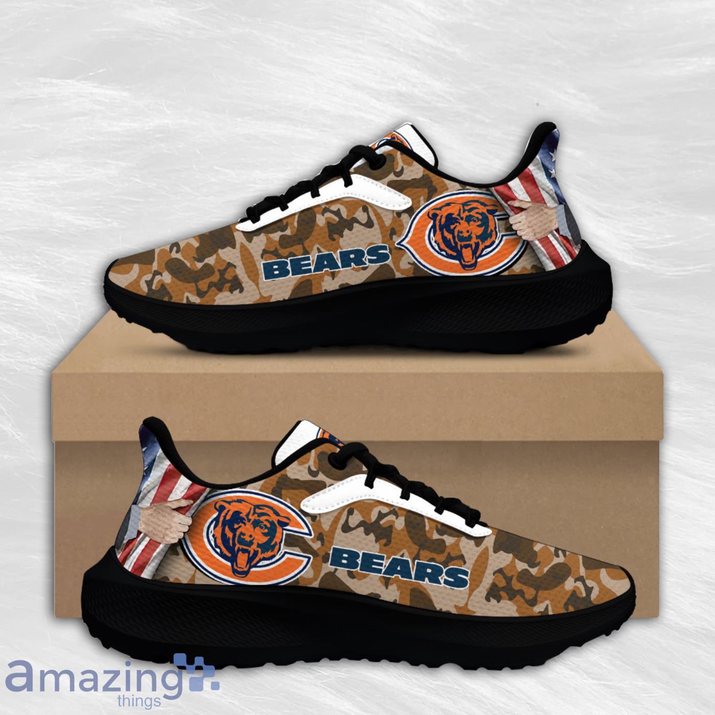Chicago Bears Air Mesh Running Shoes Best Gift For Men And Women Fans Product Photo 2