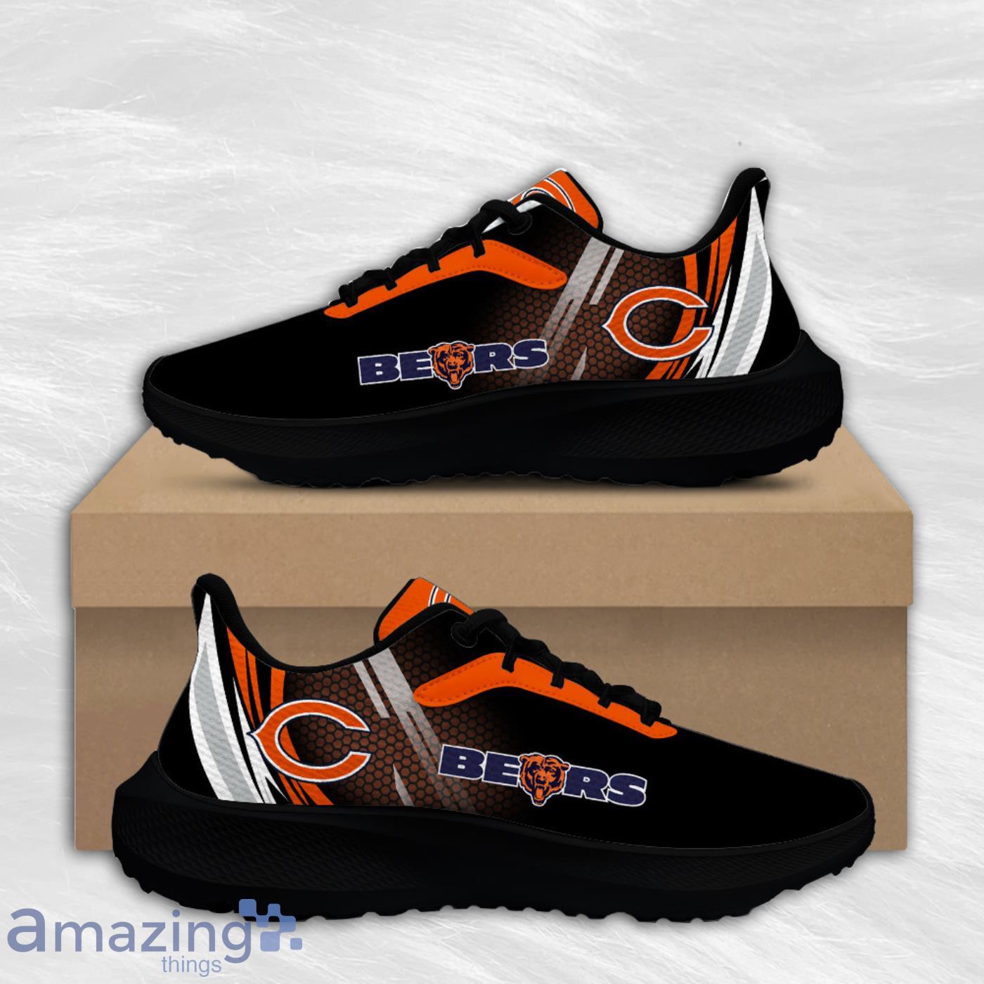 Chicago Bears American Flag Air Mesh Running Shoes Ideal Gift For Team Sport Fans Product Photo 2