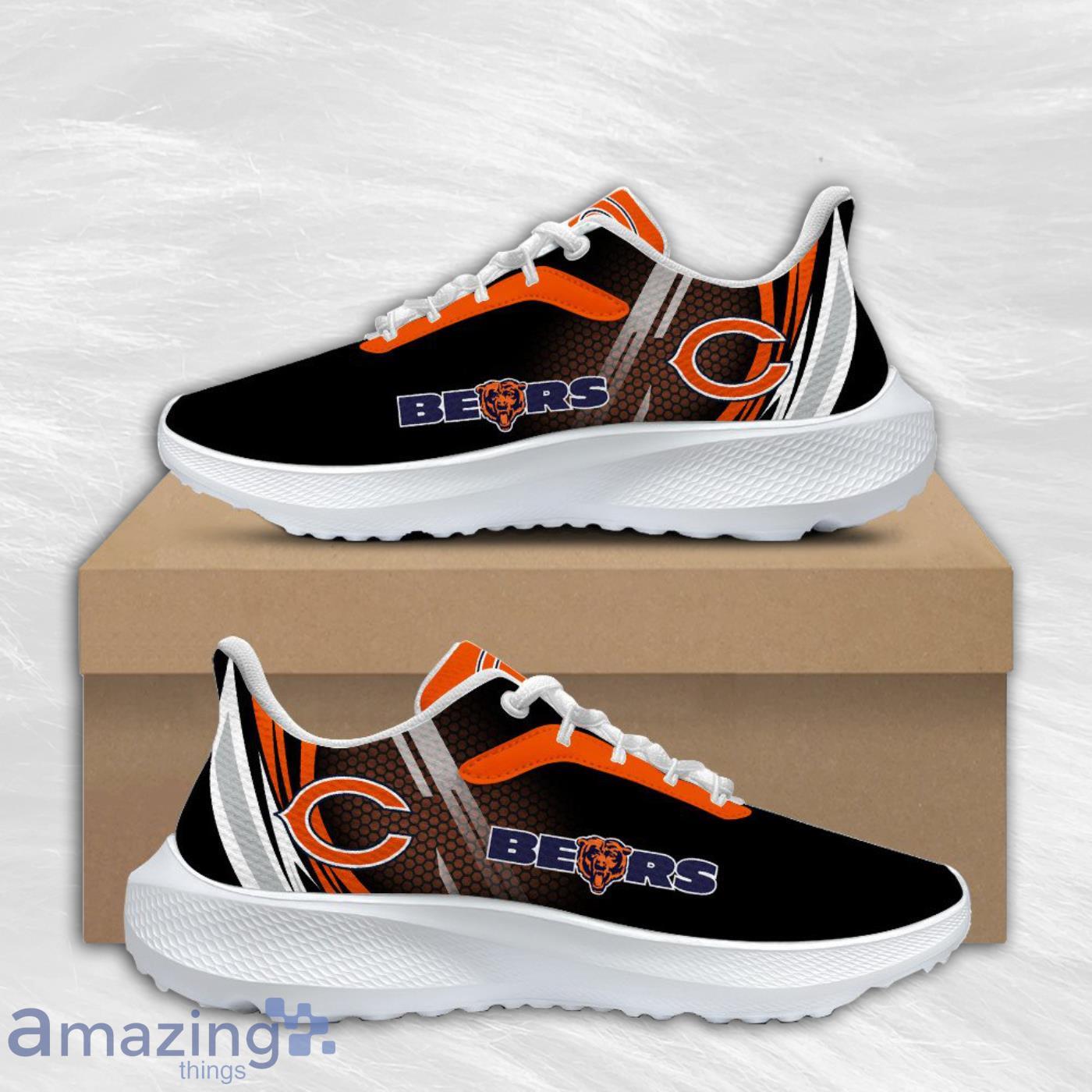 Chicago Bears American Flag Air Mesh Running Shoes Ideal Gift For Team Sport Fans Product Photo 1