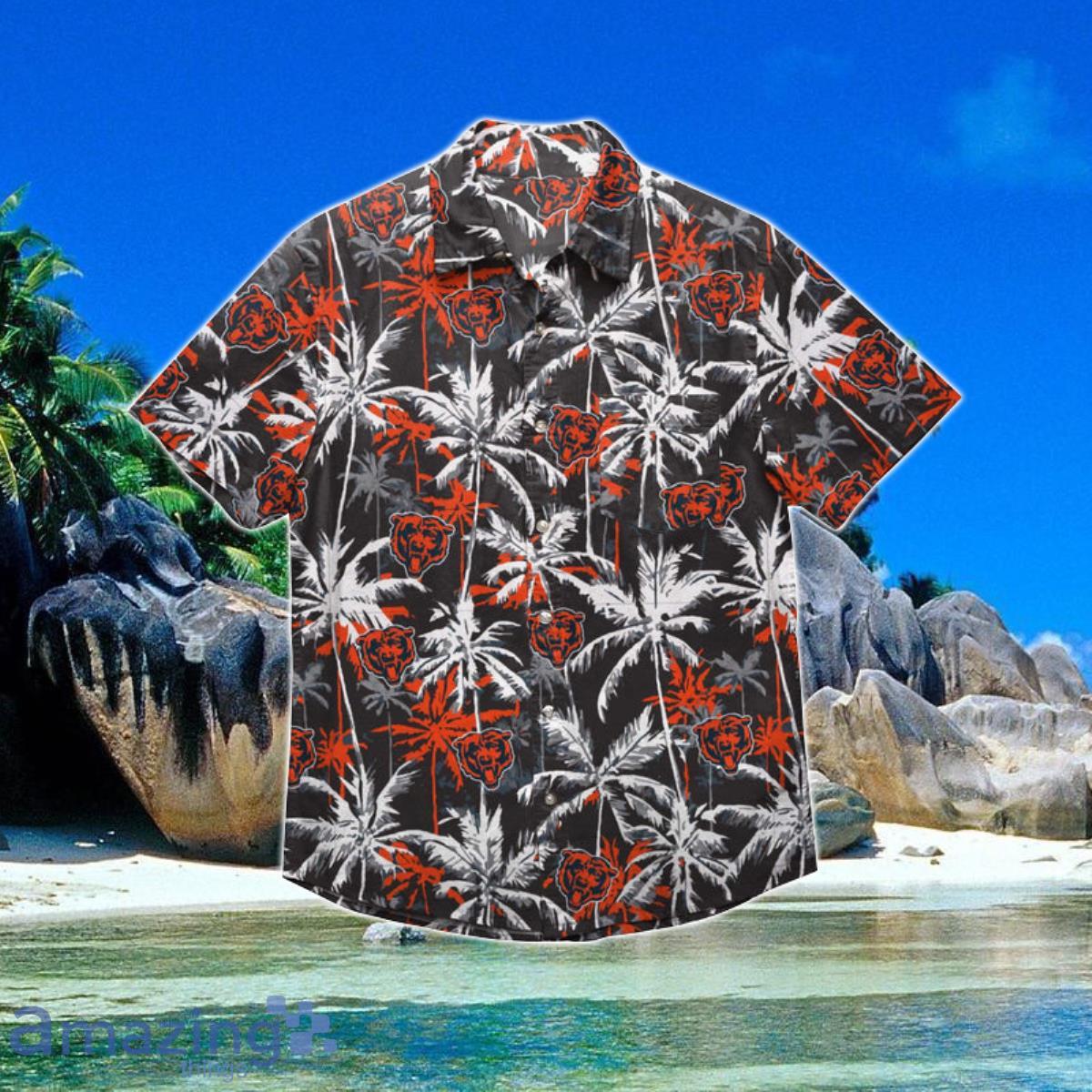 Chicago Bears Nfl Mens Black Floral Hawaiian Shirts For Men And Women -  Banantees